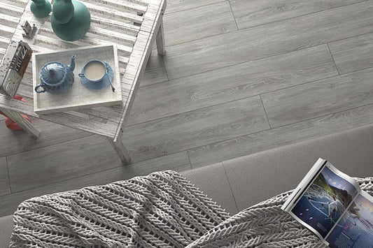 Ash Grey - Nordic XL 20 Mil - SPC Flooring Collection - Running Line