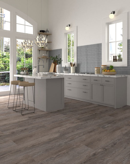 Thunder Grey - Nordic XL 20 Mil - SPC Flooring Collection - Running Line